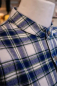 Preview: Flannel Nightshirt LV 38 -Blue White Check